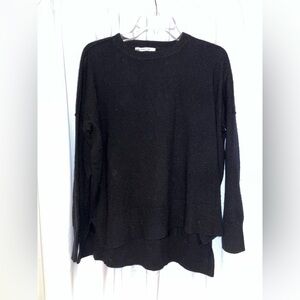 Women’s DEREK LAM 10 Crosby Black Cashmere Sweater sz S